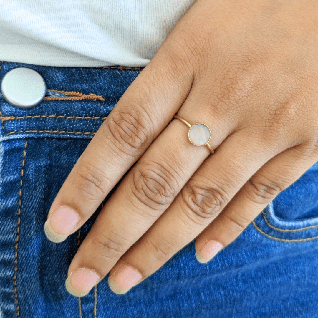 Purity Gold Ring