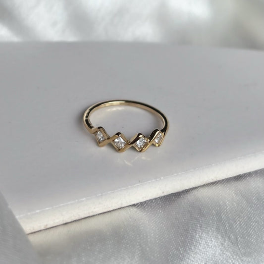 Floret Gold Ring