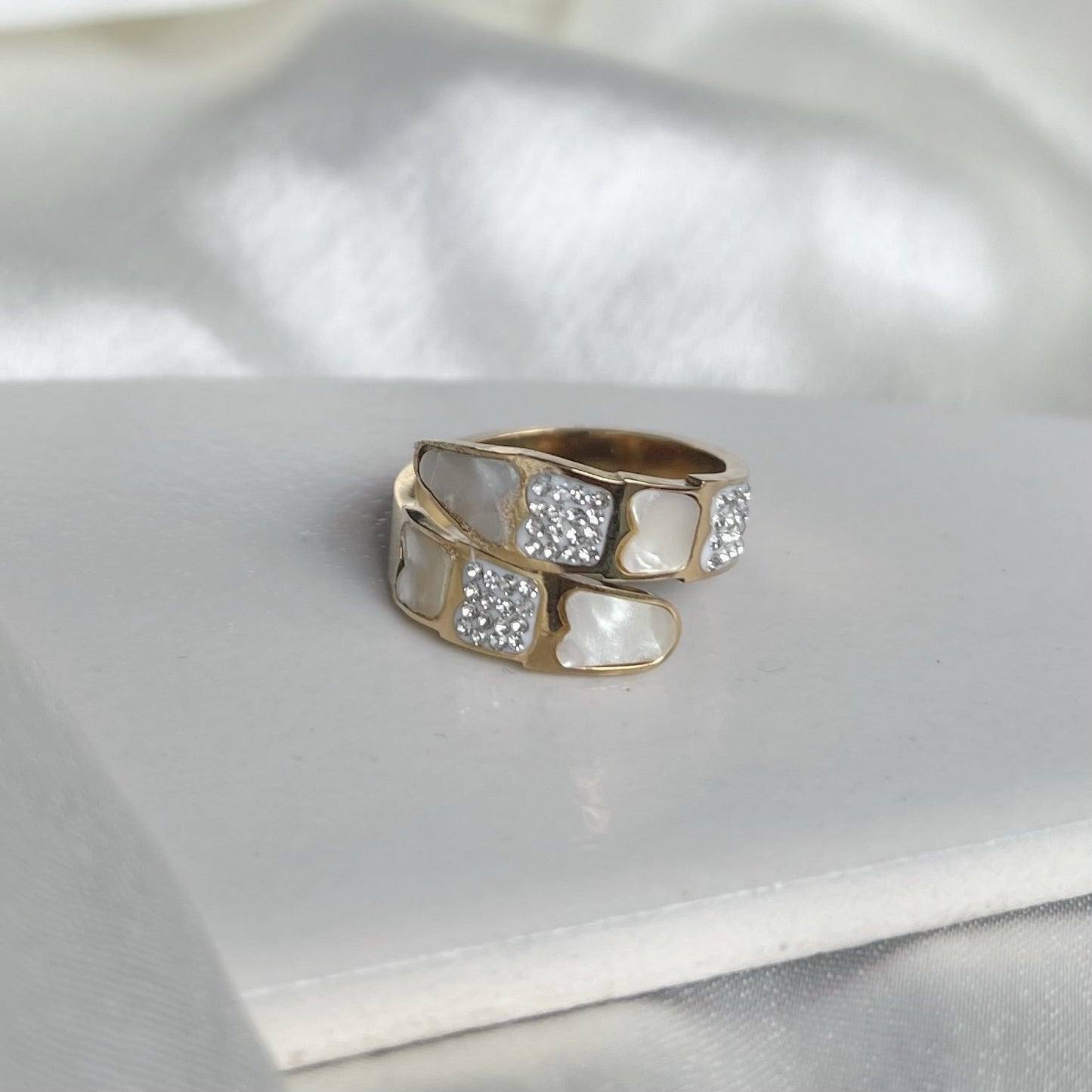 Gold Viper Ring