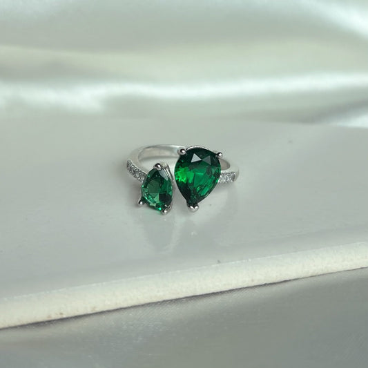 Delilah Green Ring