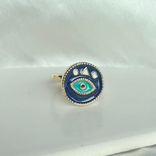 Blue Eye Ring