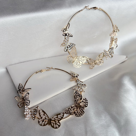Oversized Coachella Hoops