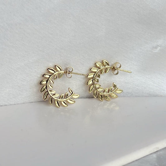 Flora Gold Earrings