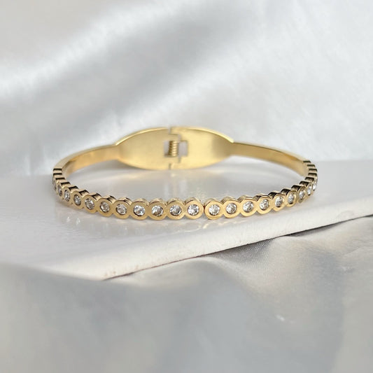 Charmaine Gold Stack Band