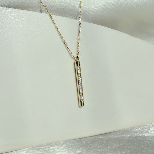 Gold Bar Necklace