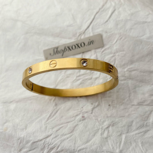 Aria Bling Gold Band • No Screwdriver