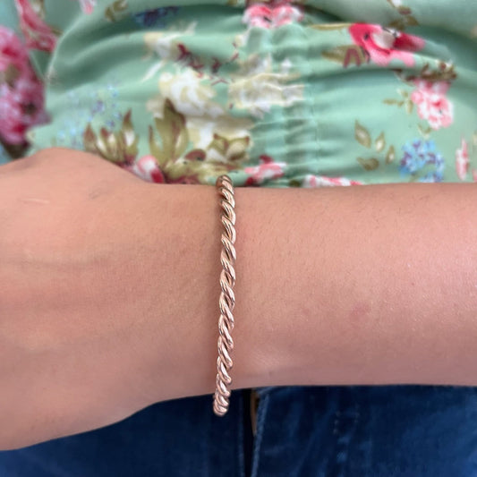 Rose Swirl Embrace Cuff