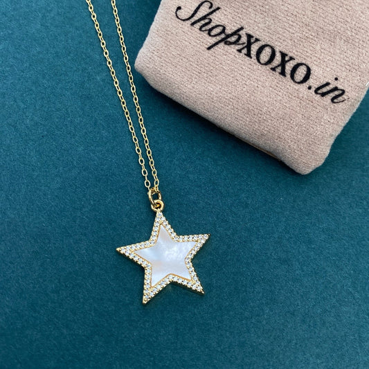 White Star Necklace