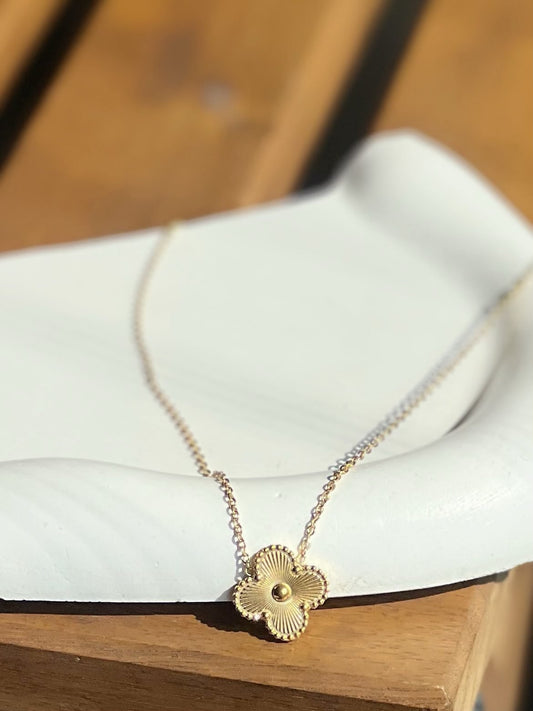 Gardenia Gold Necklace