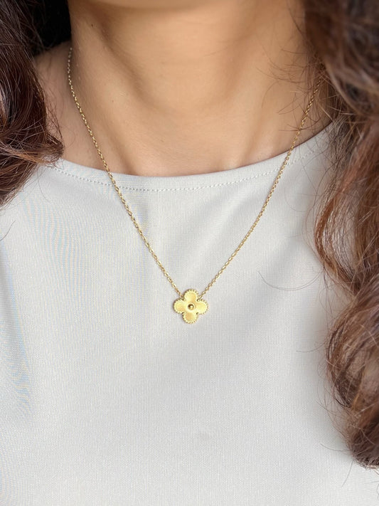 Gardenia Gold Necklace