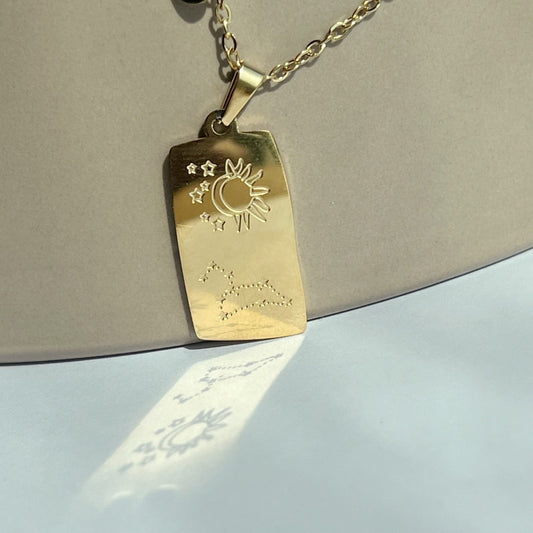 Leo Reversible Necklace