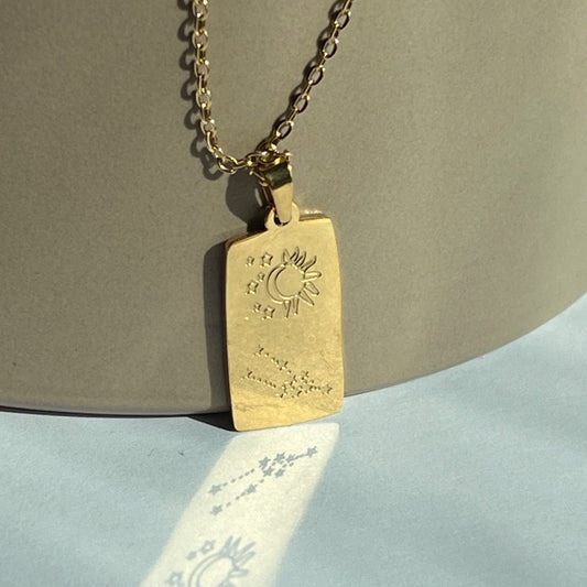 Taurus Reversible Necklace