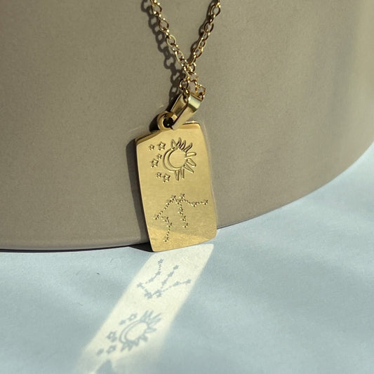 Aquarius Reversible Necklace