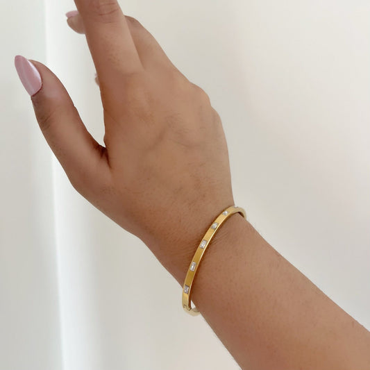 Tira Gold Stack Band