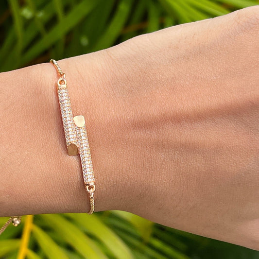 Ava Rose Drawstring Bracelet