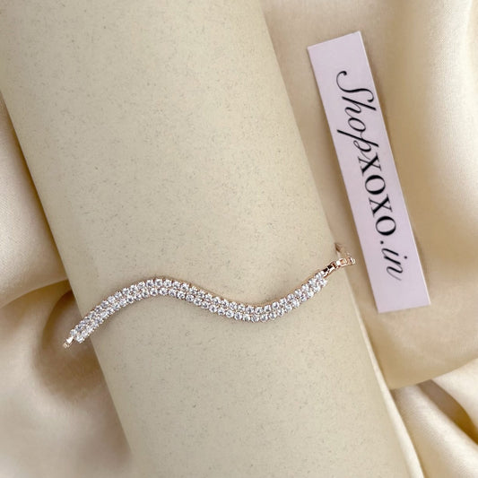 Wave After Wave Drawstring Bracelet