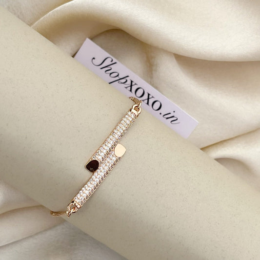 Ava Rose Drawstring Bracelet