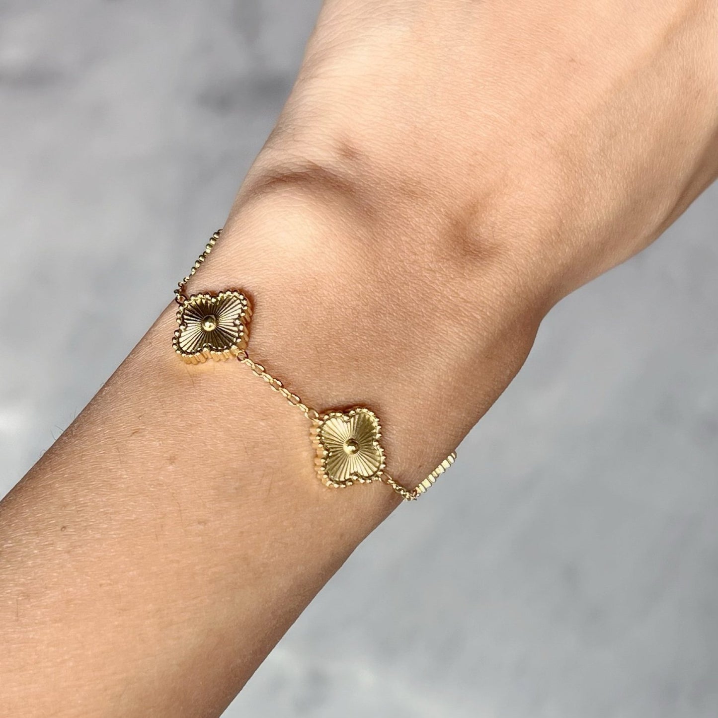 Gardenia Gold Bracelet