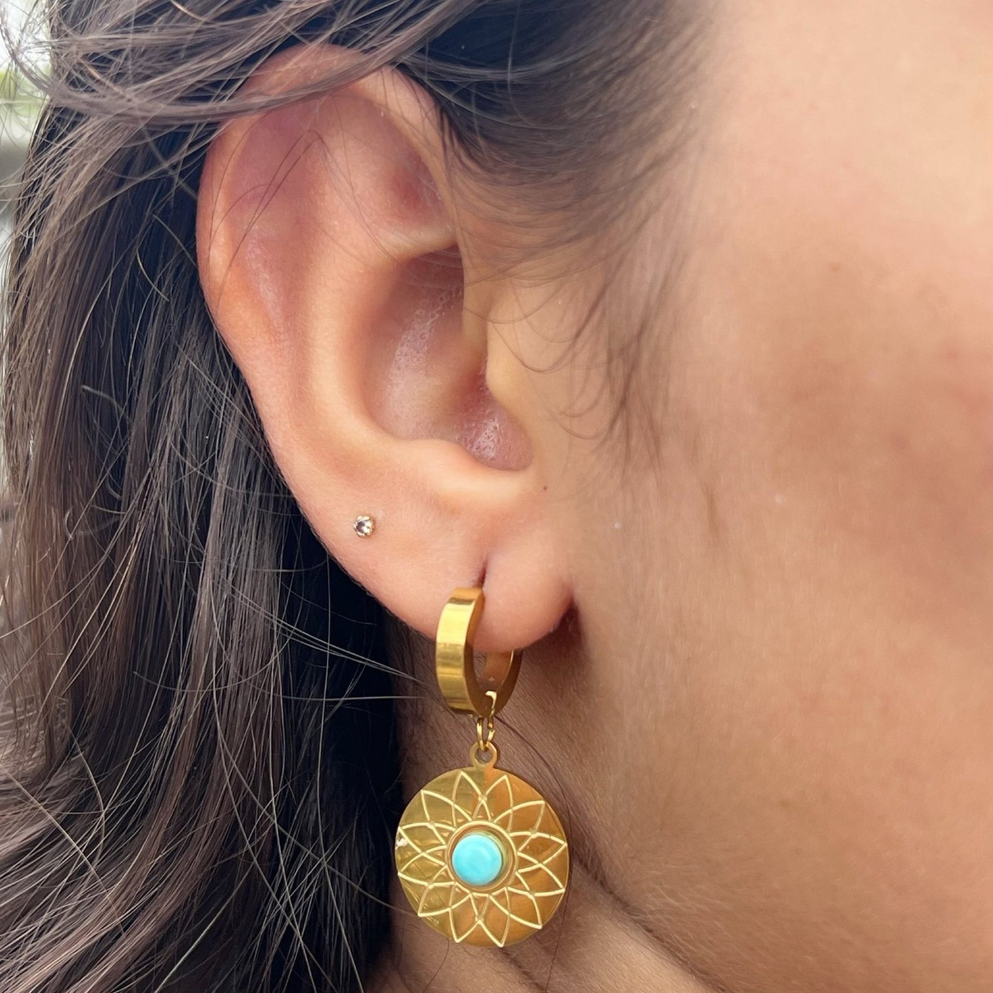 Feroza Earrings