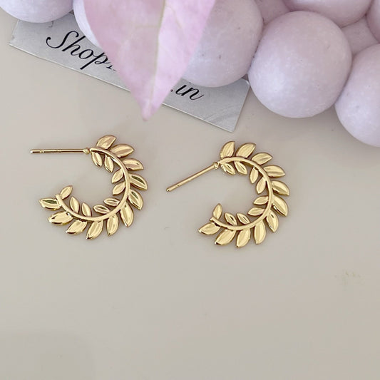 Flora Gold Earrings
