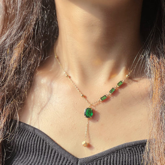 Emerald Essence Necklace