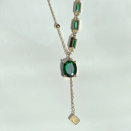 Emerald Essence Necklace