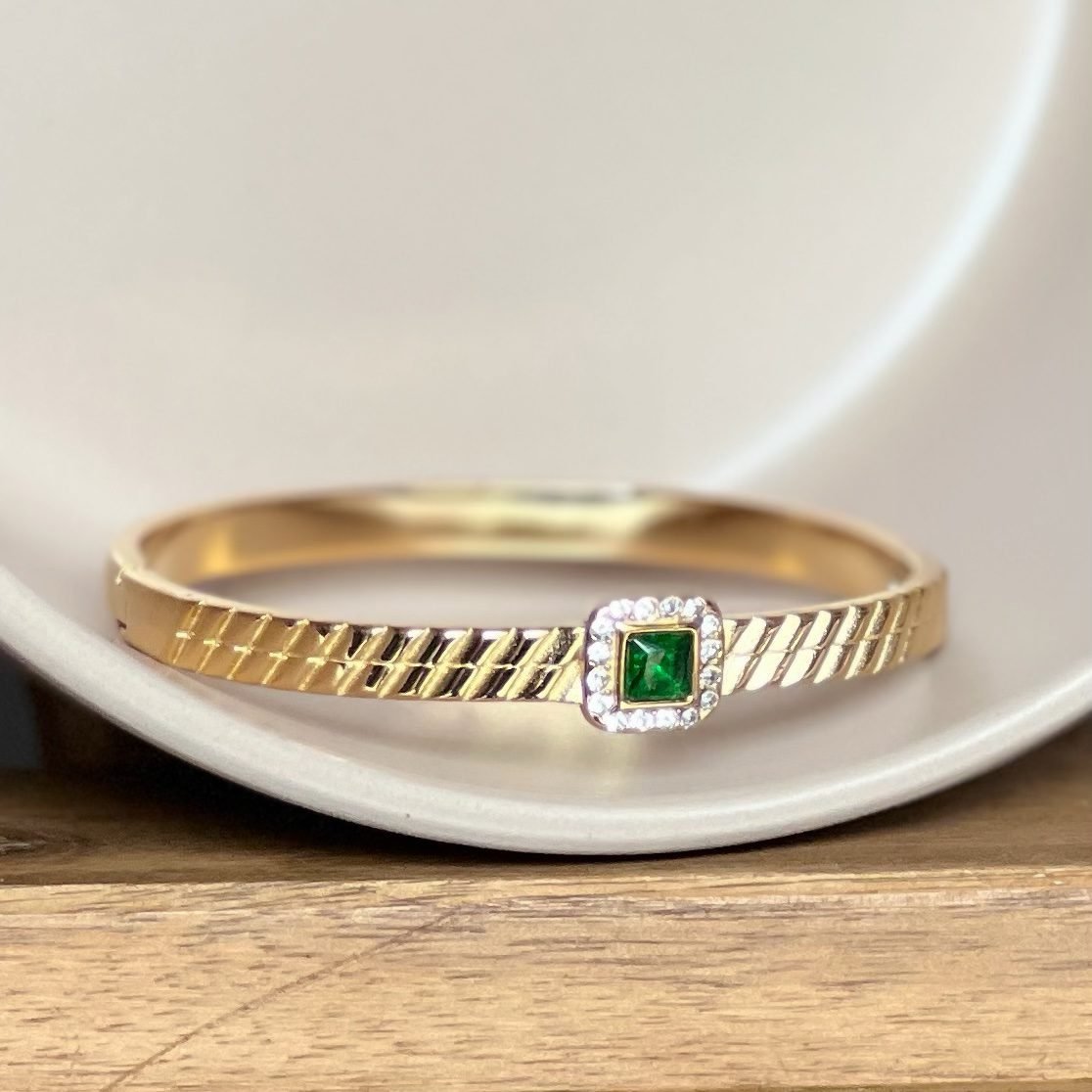 Emerald Sparkle Stack Band
