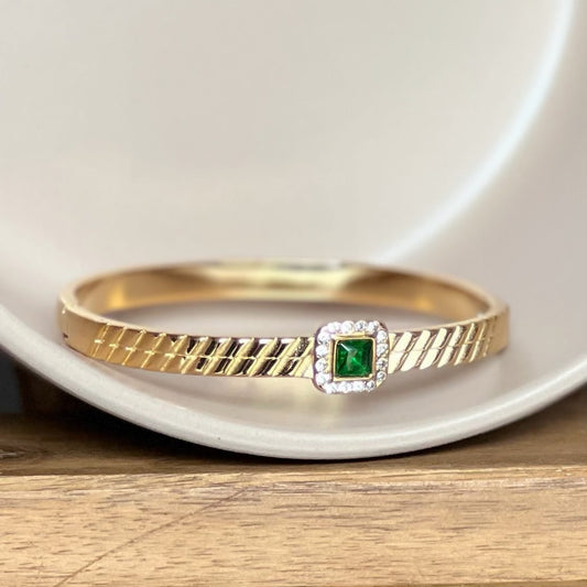 Emerald Sparkle Stack Band