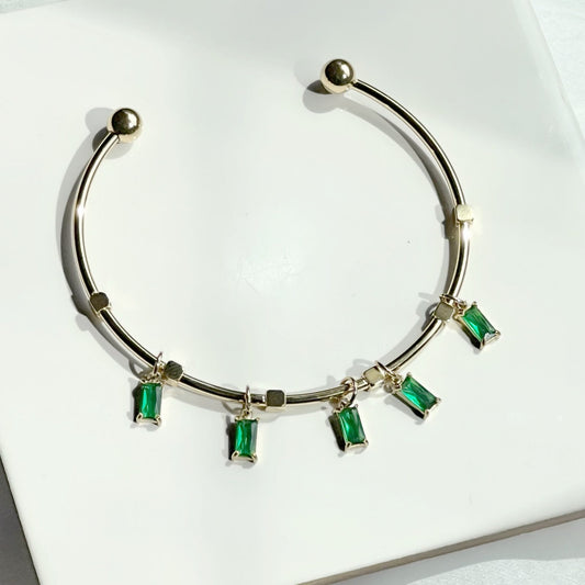 Leia Green Cuff