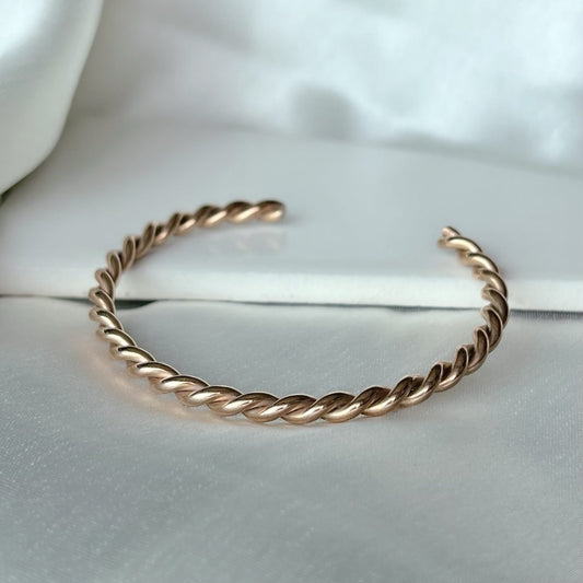 Rose Swirl Embrace Cuff