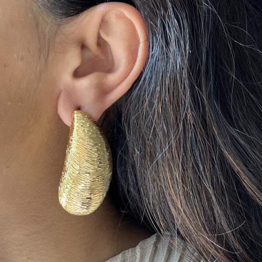 Oversized Leaf Earrings