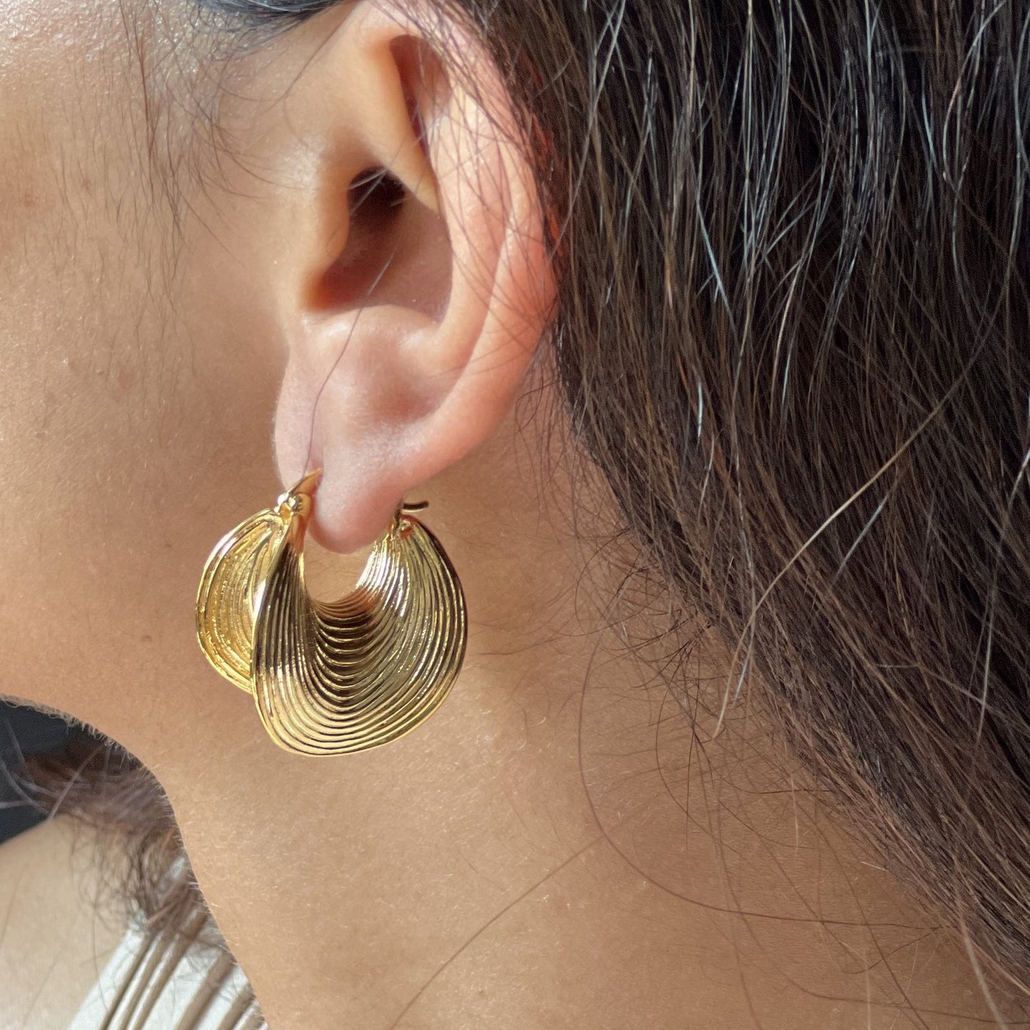Gold Mirage Earrings