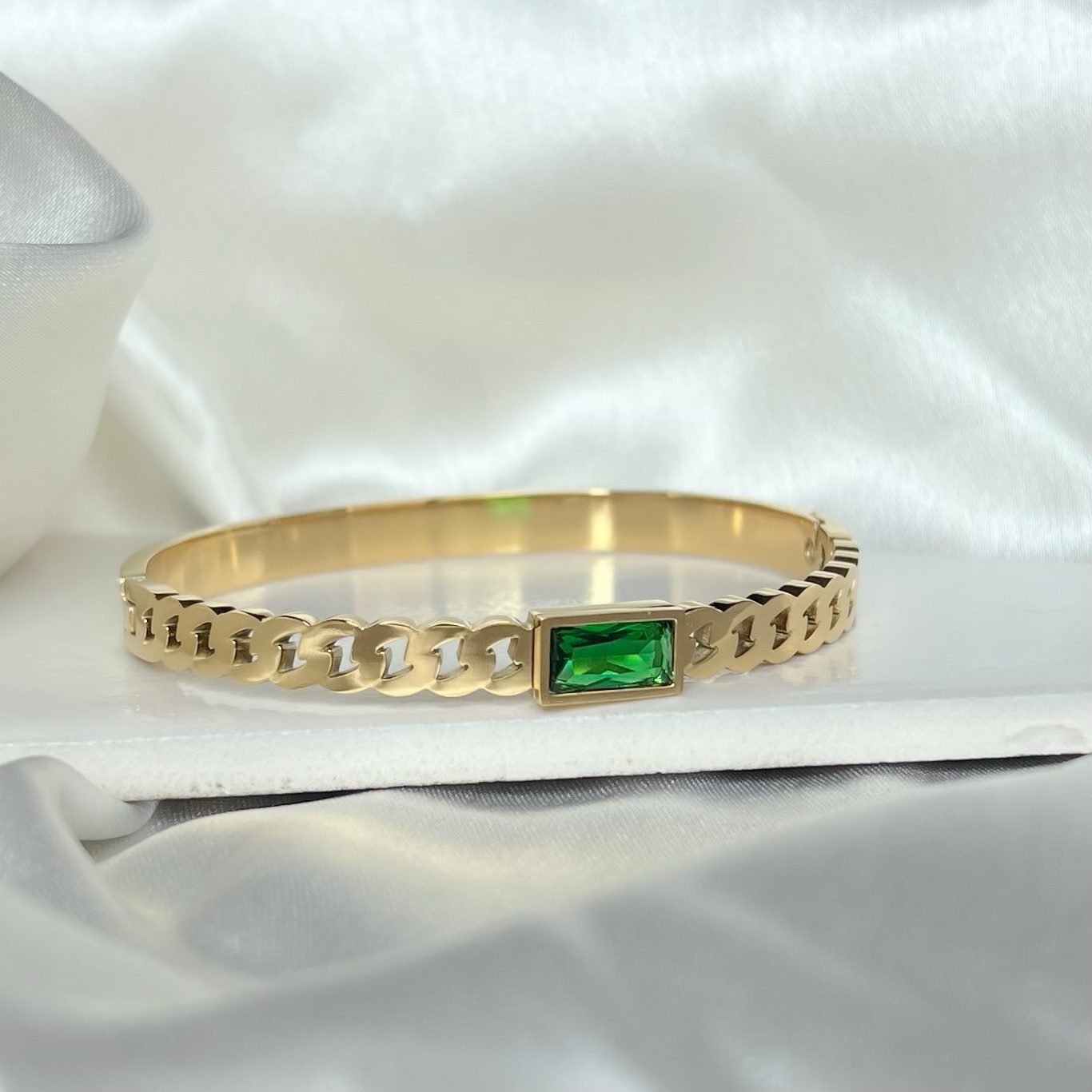 Emerald Gold Stack Band