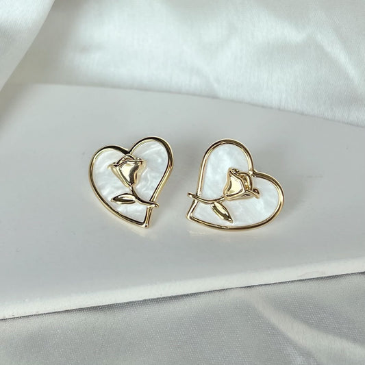 Enchanted Rose Earrings