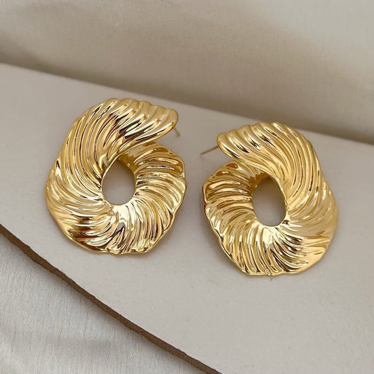 Gilded Ear Wrap Earrings