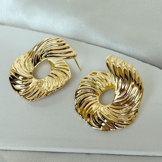 Gilded Ear Wrap Earrings