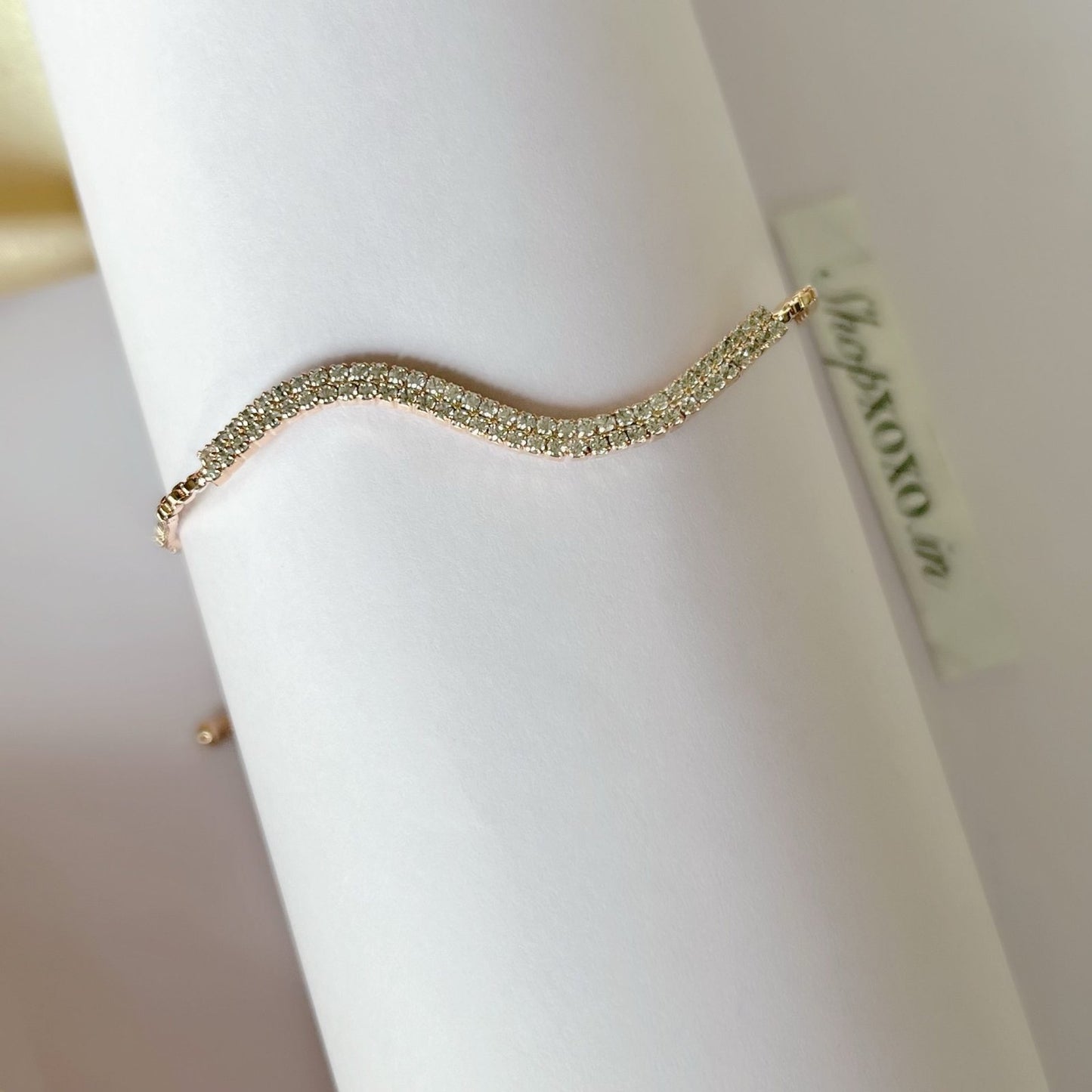 Wave After Wave Drawstring Bracelet