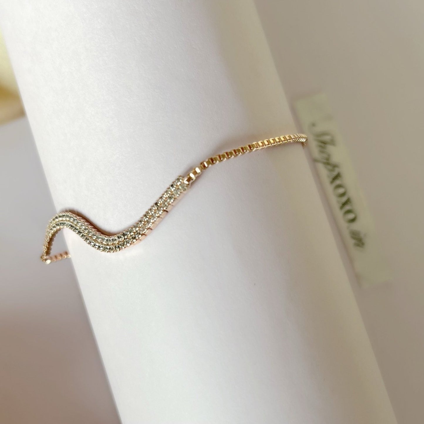 Wave After Wave Drawstring Bracelet