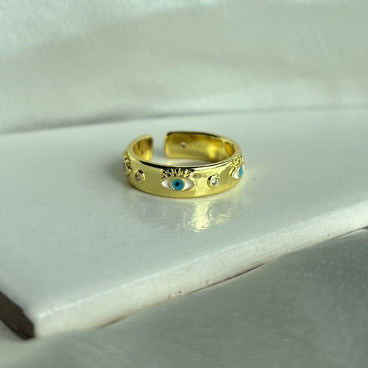 Glam Eye Ring