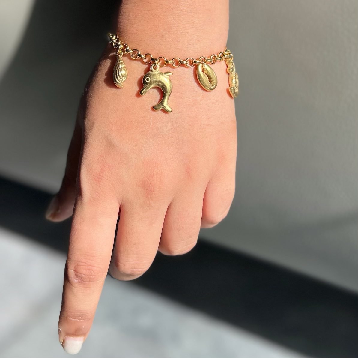 Beach Please Charm Bracelet