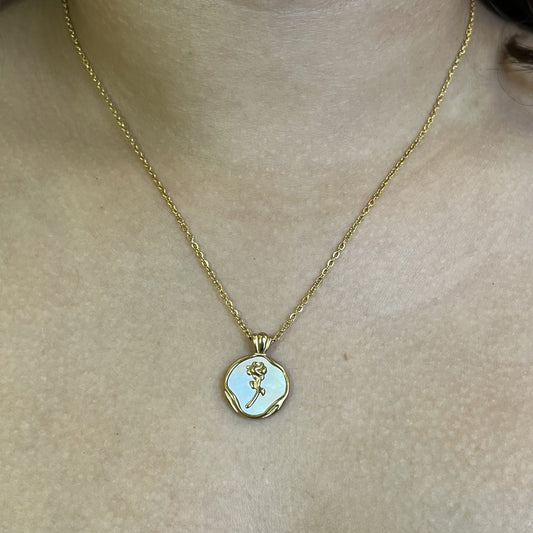 Enchanted Rose Necklace