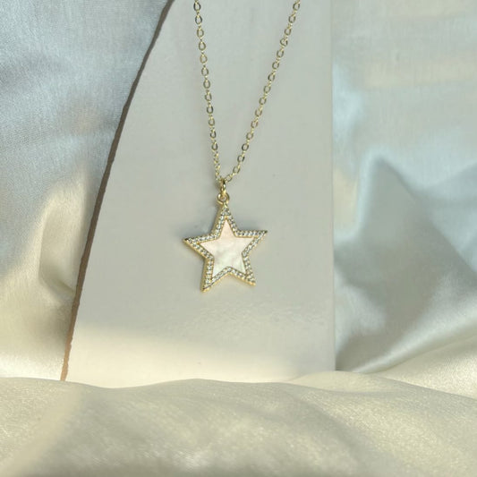 White Star Necklace