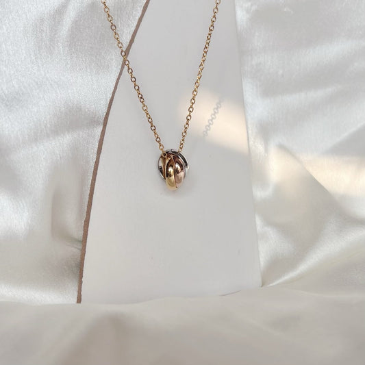Triple Tone Necklace