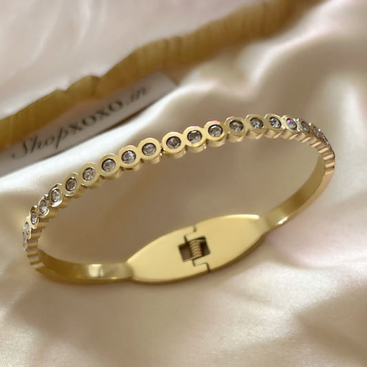 Charmaine Gold Stack Band