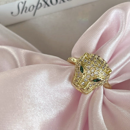Lynx Gold Ring