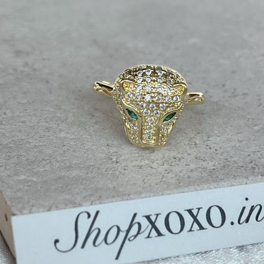 Lynx Gold Ring