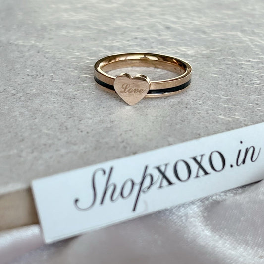 Heart Rose Ring