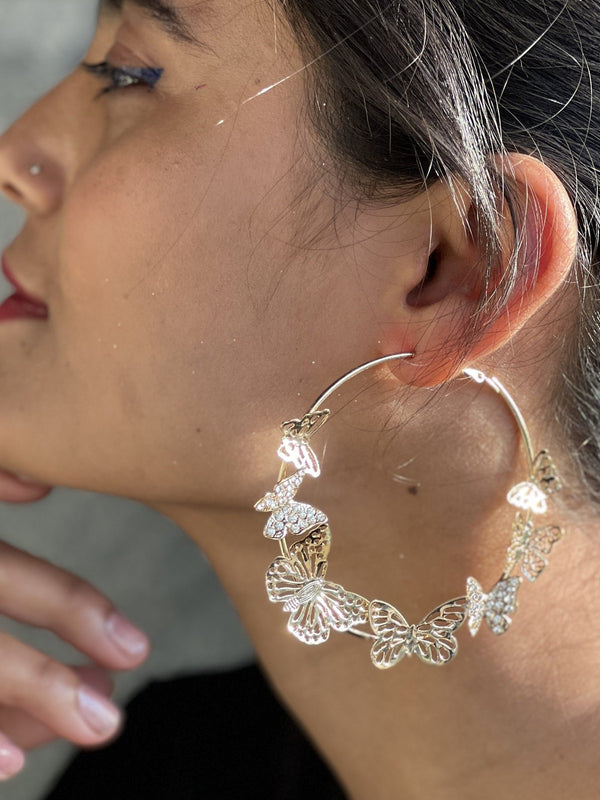 Oversized Coachella Hoops