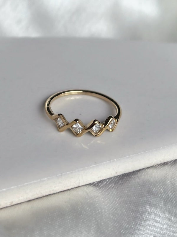 Floret Gold Ring