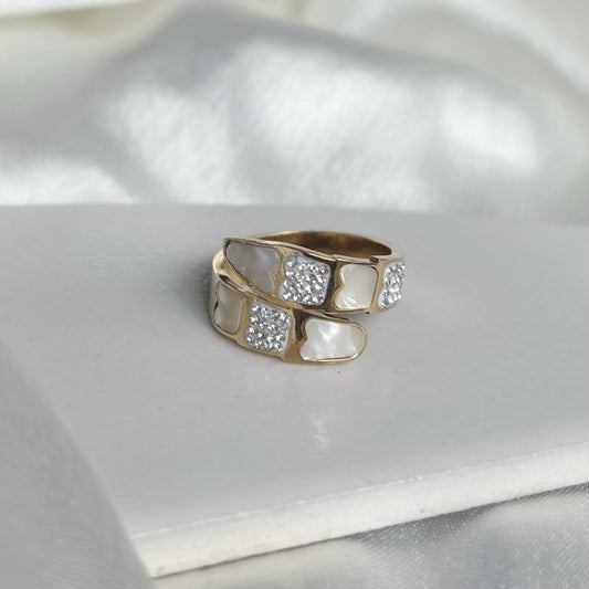 Gold Viper Ring